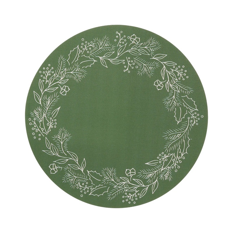 Chilewich Placemats Wreath Elm
