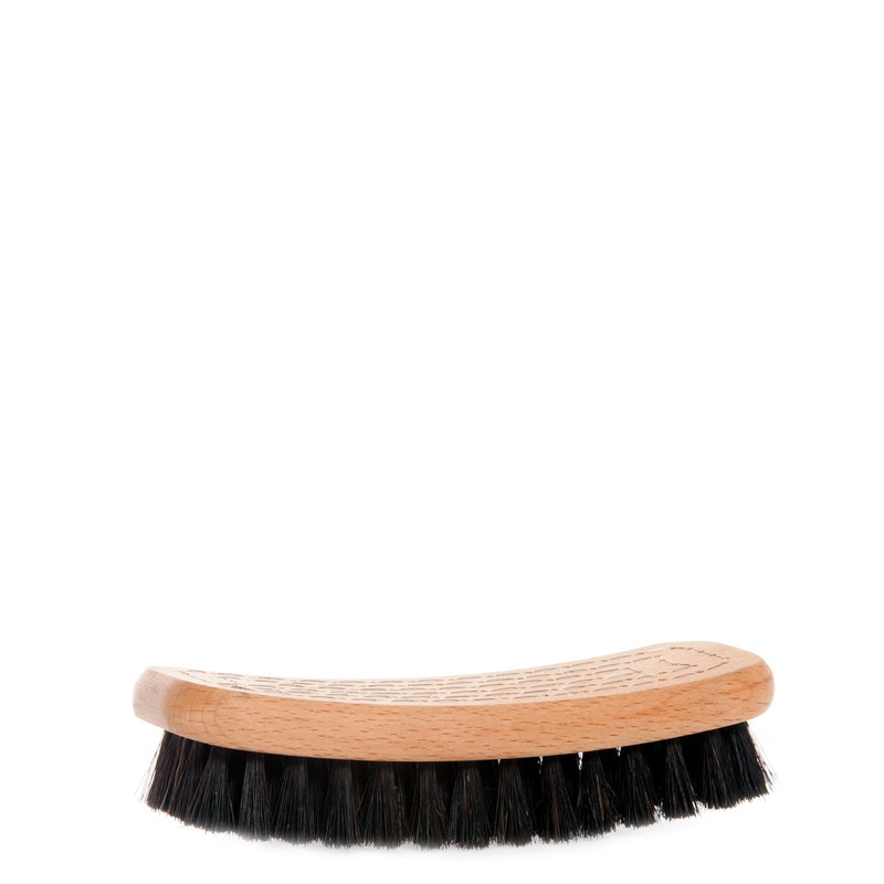 Lovisa Shoe Brush, Dark Horsehair