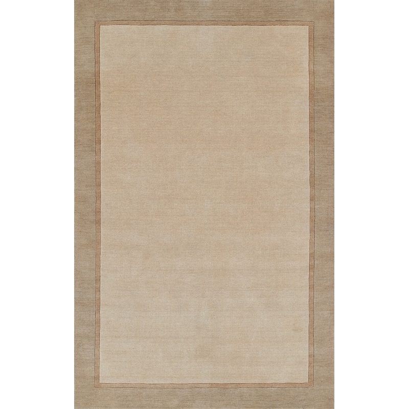 Momeni Beckton Border, Solid Hand Loomed Contemporary Rectangle Indoor Area Rug