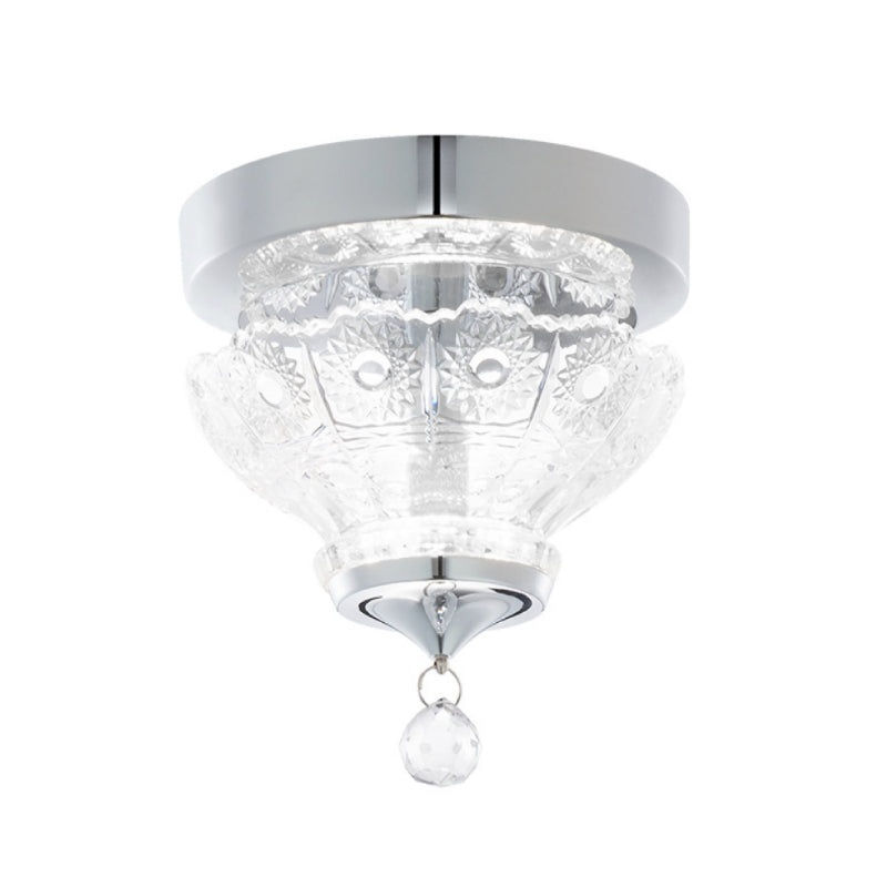 Schonbek S2905 Sterling 1-lt 5″ LED Semi-Flush Mount