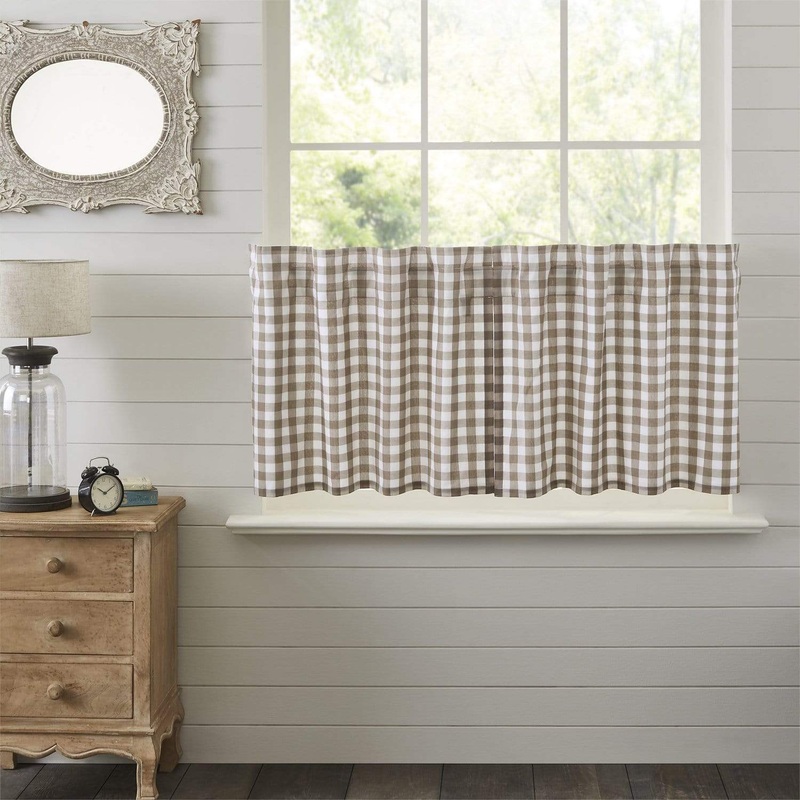 Annie Buffalo Portabella Check Tier Set of 2 L24xW36
