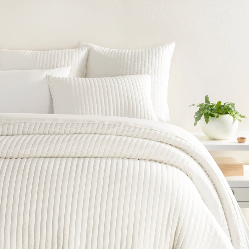 Cozy Cotton Quilt | Ivory
