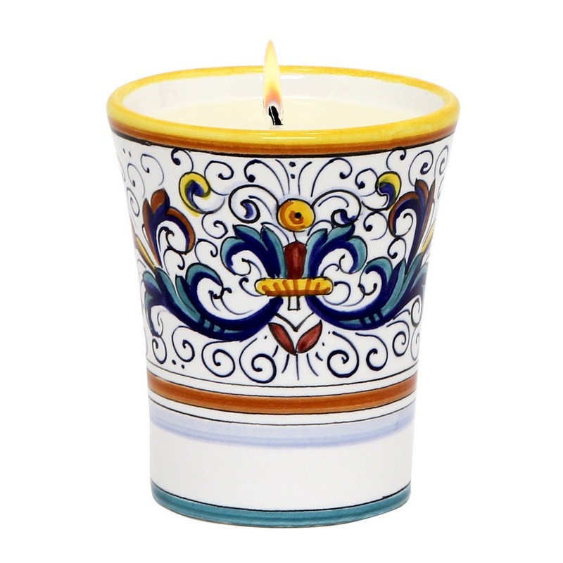 DERUTA CANDLES: Deluxe Precious Flared Candle RICCO DERUTA DELUXE Design