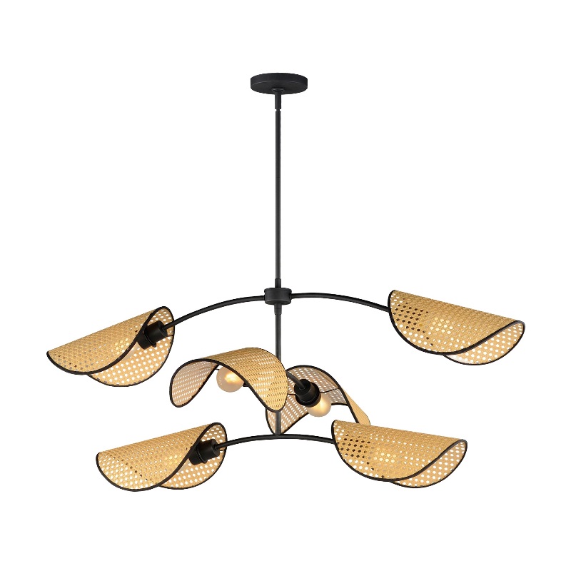 Maxim 12636 Bonnet 6-lt 45″ Chandelier