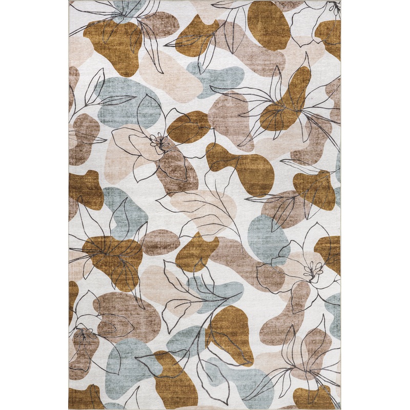 Nathalie Fine Line Washable indoor/Outdoor Rug | Multicolor