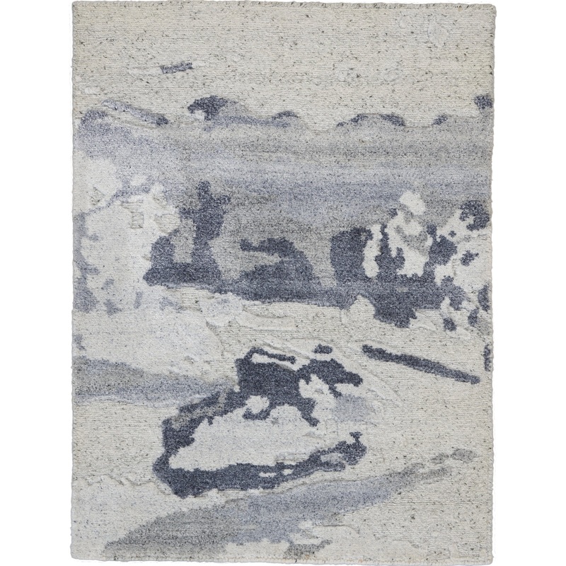 Nourison Divine 2′ x 3′ Slate Modern Indoor Rug