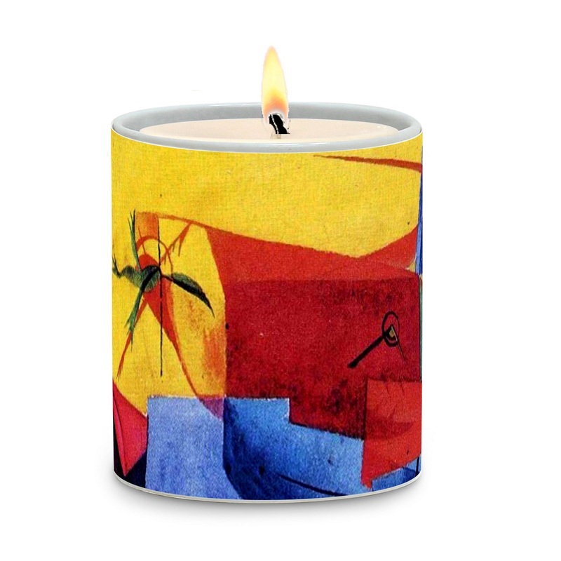 SUBLIMART: Modernism – Porcelain Soy Wax Candle (Design #PIC21)