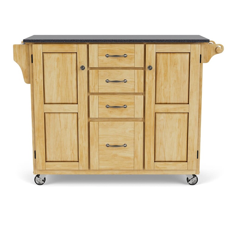 Traditional Kitchen Cart By Create-A-Cart