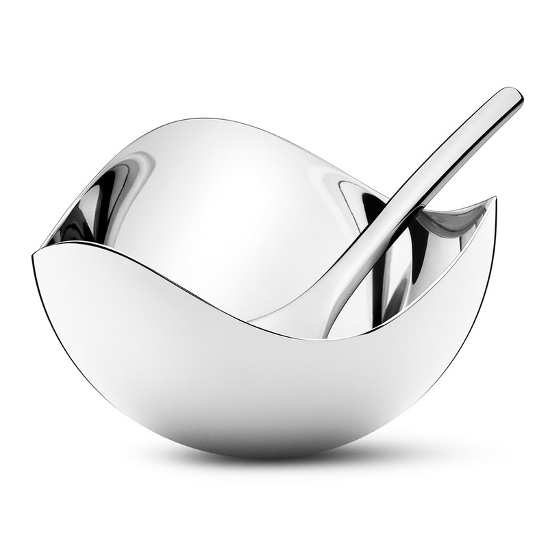 Bloom Salt Cellar & Spoon