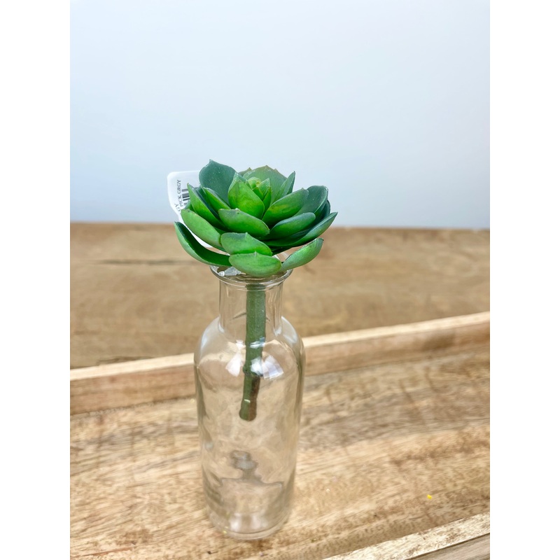 Blue Gray Real Touch Echeveria Pick