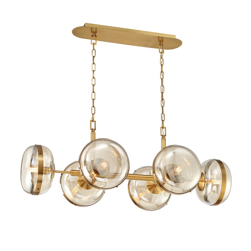 Eurofase 38130 Nottingham 6-lt 44″ Oval Chandelier
