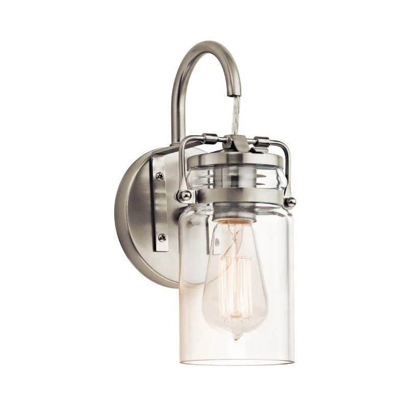 Kichler 45576 Brinley 1-lt 12″ Tall Wall Sconce