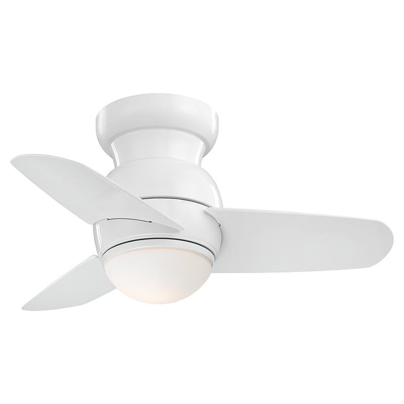 Minka Aire F510L Spacesaver 26″ Flush Mount Ceiling Fan with LED Light Kit