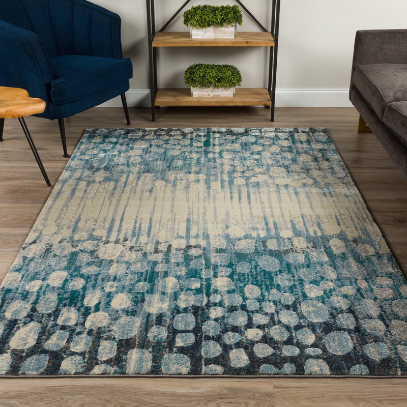 Upton UP5 Machine Woven Synthetic Blend Indoor Area Rug by Dalyn Rugs
