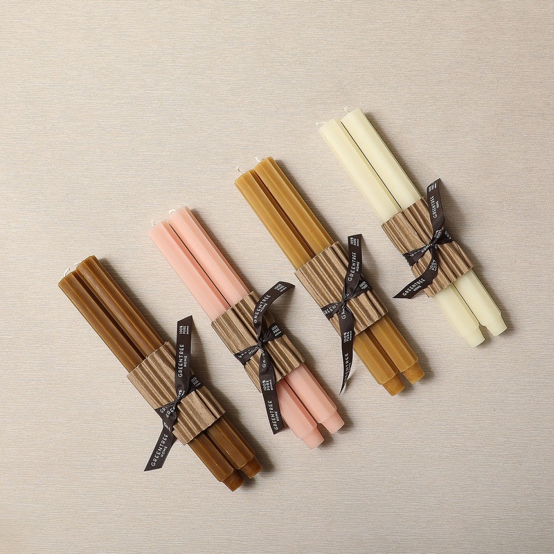 12″ Fluted Church Taper Candles