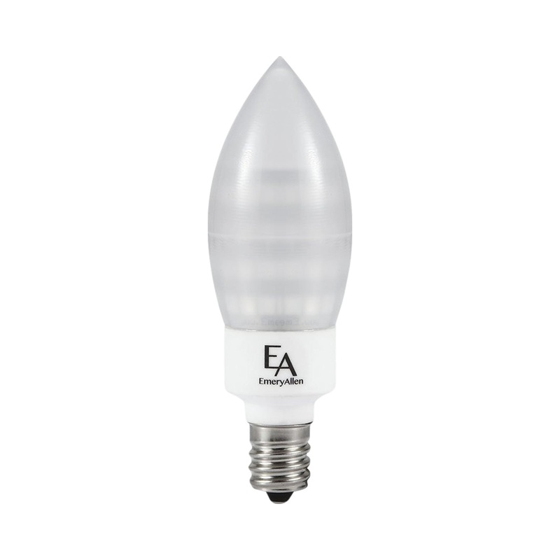 Emeryallen Candelabra Base Amber Mini LED Bulb