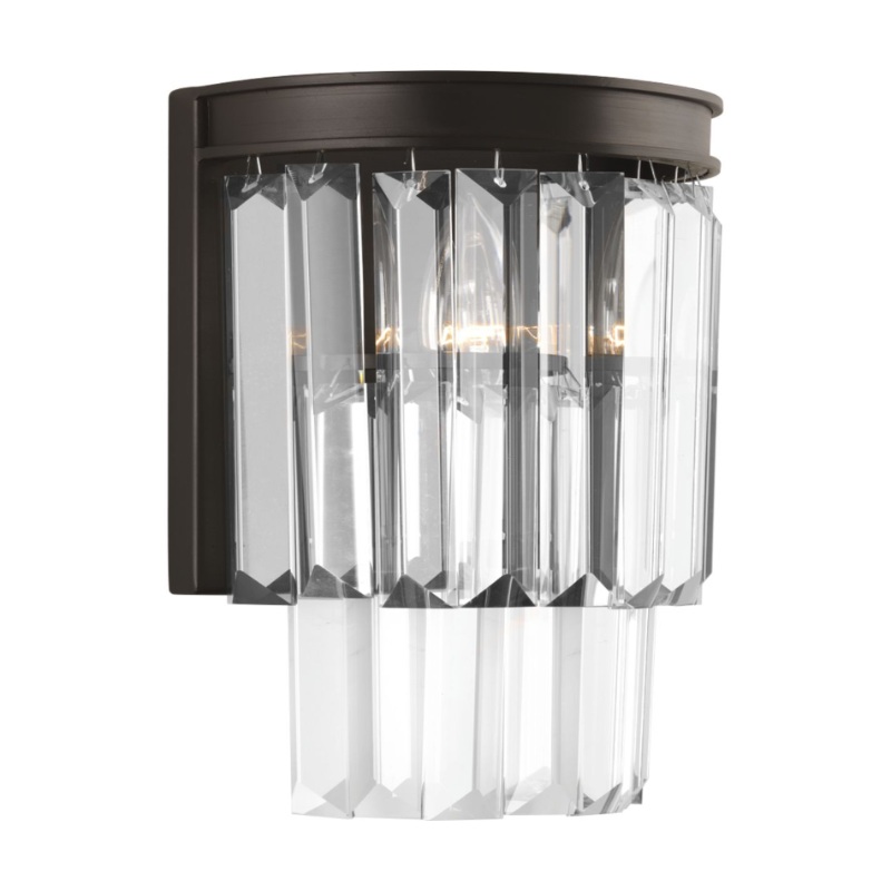 Progress P7198 Glimmer 2-lt 10″ Tall Wall Sconce