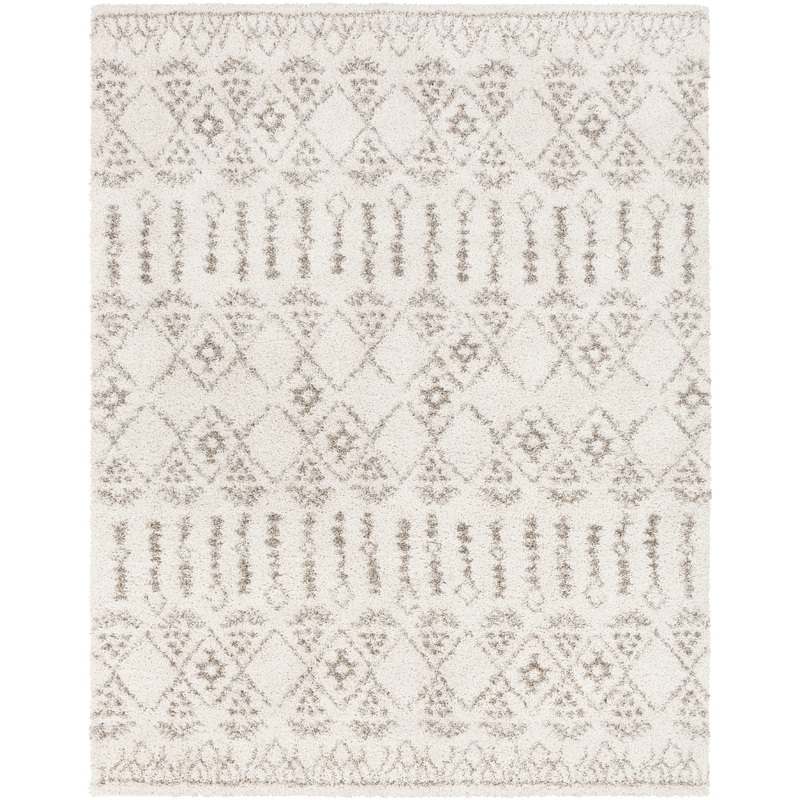 Serengeti Shag 22195 Machine Woven Synthetic Blend Indoor Area Rug by Surya Rugs