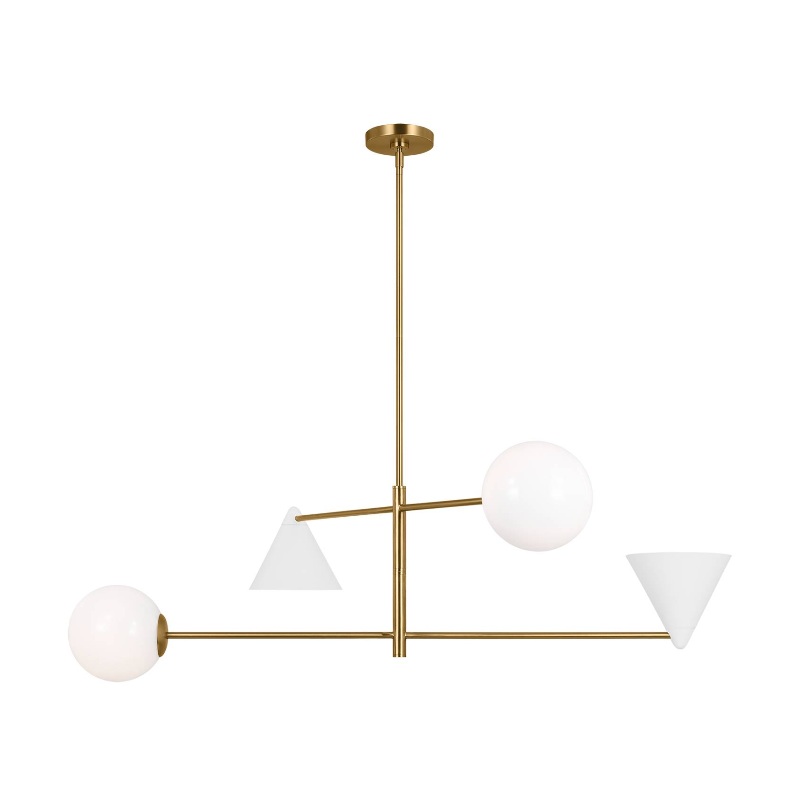 Visual Comfort AEC1094 Cosmo 4-lt 48″ Chandelier