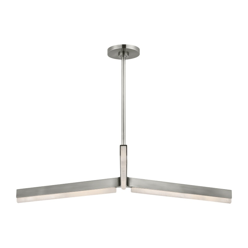 Visual Comfort KWCH706 Linea 3-lt 42″ LED Chandelier