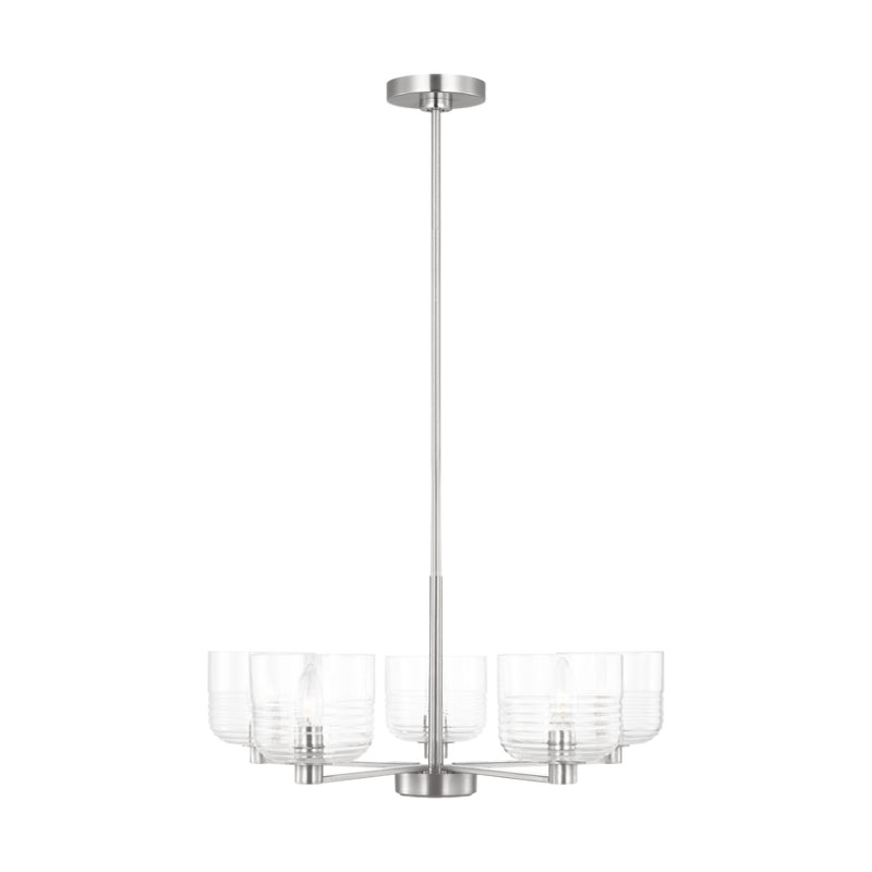 Visual Comfort DJC1225 Lochdale 5-lt 24″ Medium Chandelier