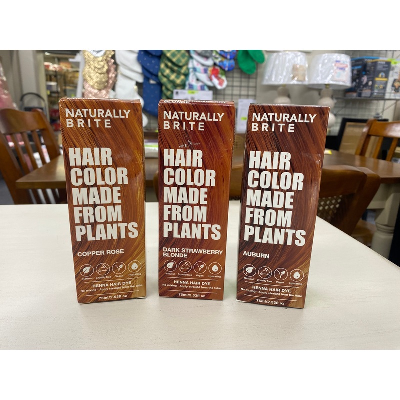 BRITE Naturally Henna Hair Dye – 2.53 fl oz – Variety