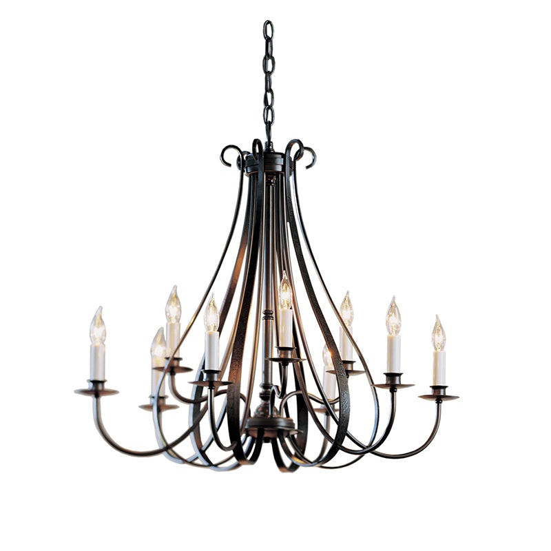 Hubbardton Forge 101469 Sweeping Taper 9-lt 30″ Chandelier
