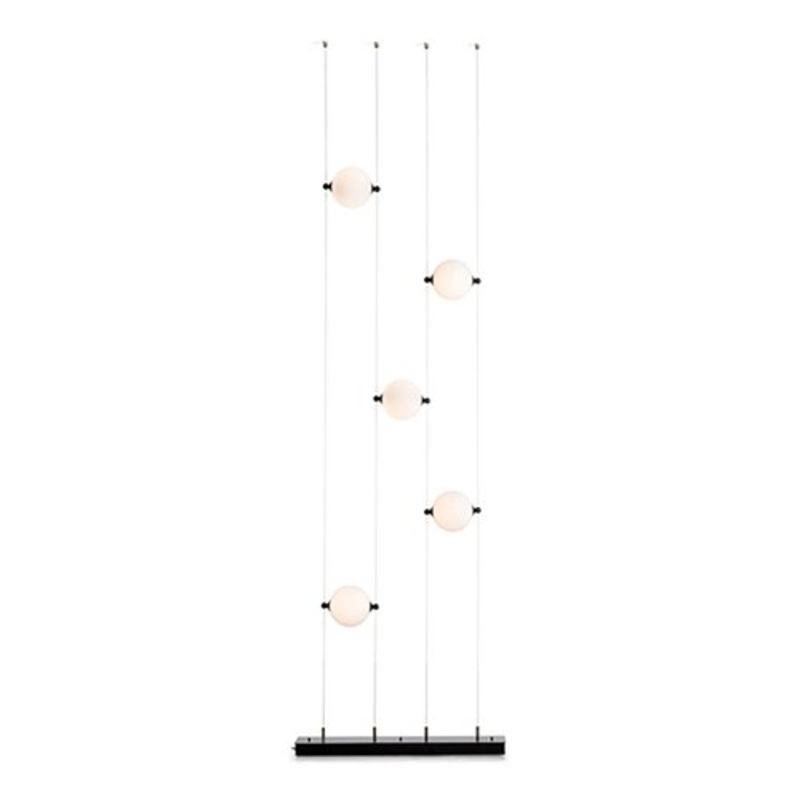 Hubbardton Forge 289520 Abacus 5-lt 28″ Floor-to-Ceiling LED Lamp