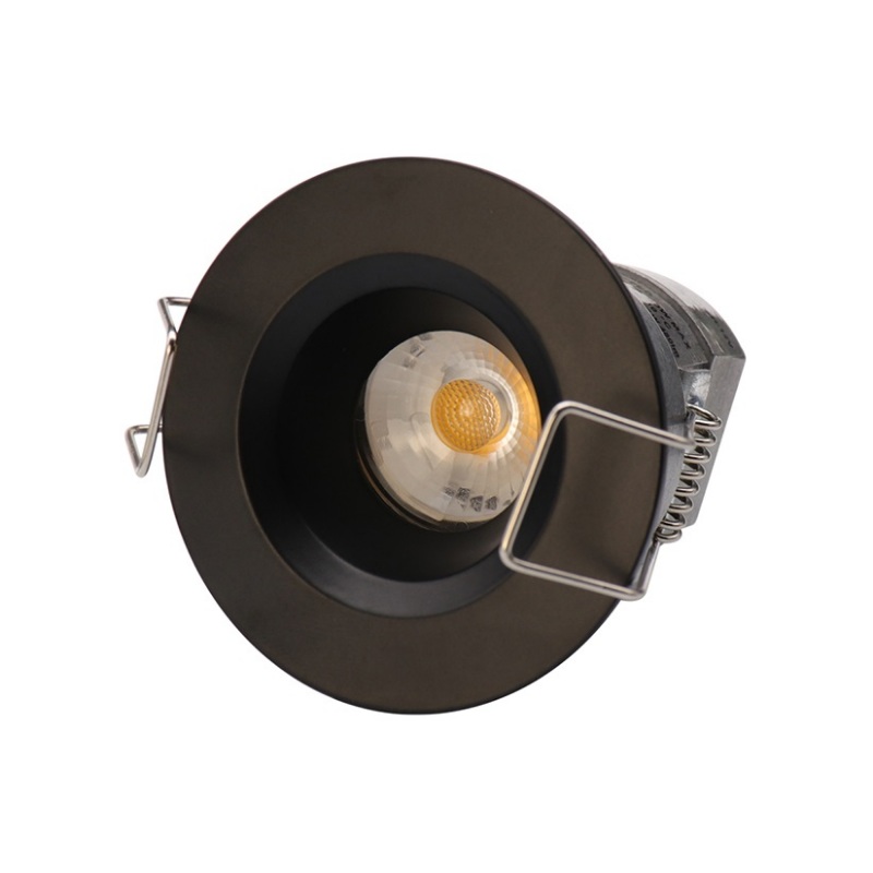 Lotus LED-1-S6W 2″ 6W LED Round Mini Recessed Downlight, 24V, Wide Trim