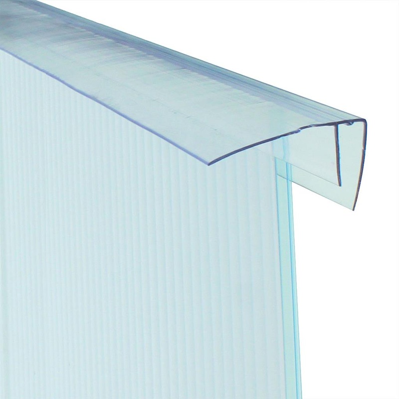 Plastic F Gable-End Profile – Pack of 5