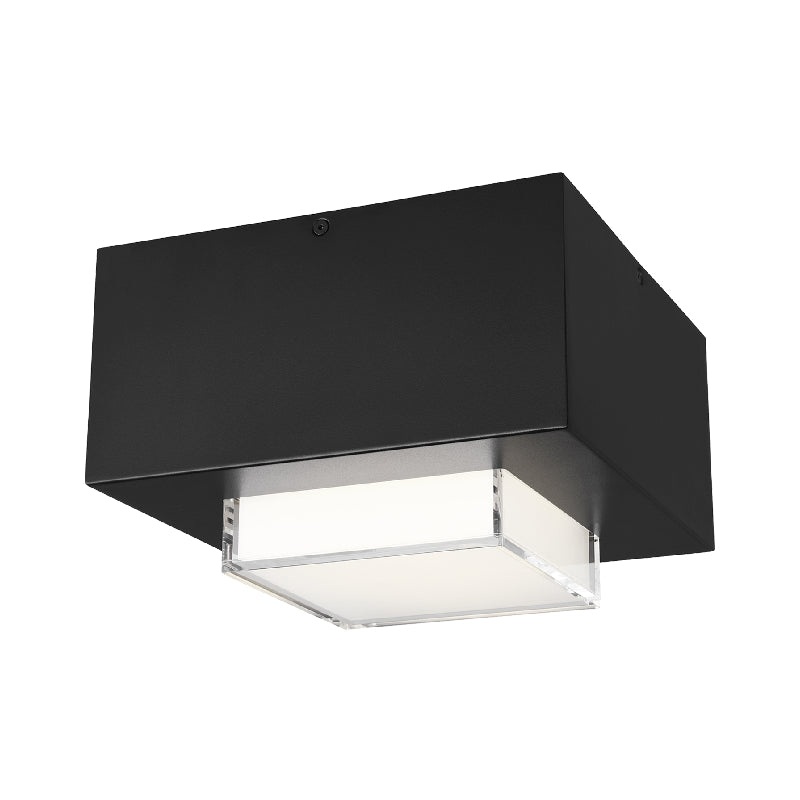 Visual Comfort 700OFMSQGE92710 Leagan 10″ LED Flush Mount