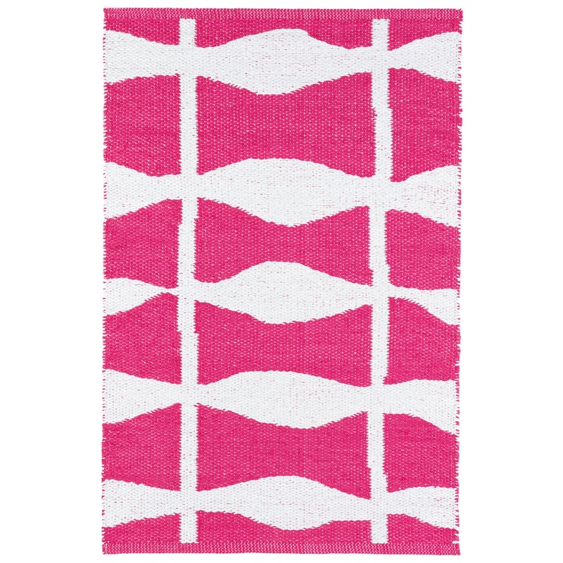 Circuit Handwoven Indoor/Outdoor Rug | Fuchsia