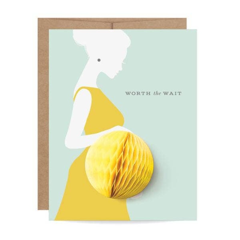 Pop-up Card – Baby Bump – Pregnancy/New Baby