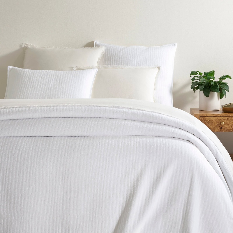 Shepherd Matelasse Coverlet | White