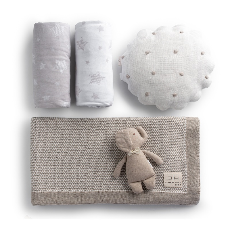 Taupe Crib Gift Set
