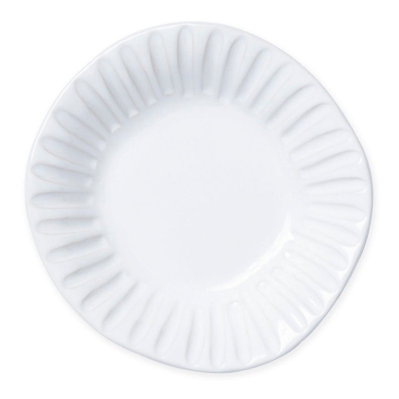 VIETRI: Incanto Stone White Stripe Pasta Bowl
