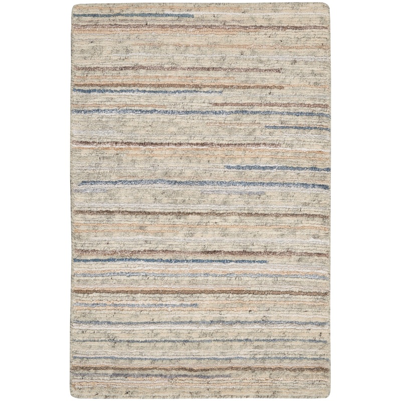 Nourison Plateau 2′ x 3′ Ivory Modern Indoor Rug