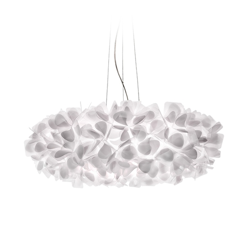 Slamp Clizia Mama Non Mama Pendant (White / Transparent Cord / Large) – Second Chance