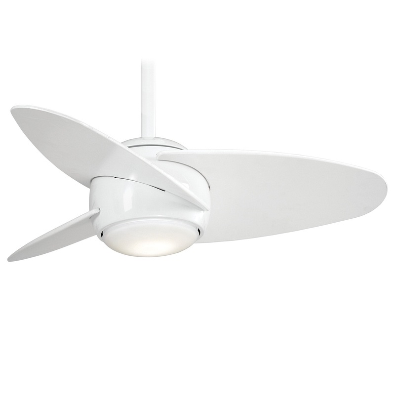 Slant LED Ceiling Fan