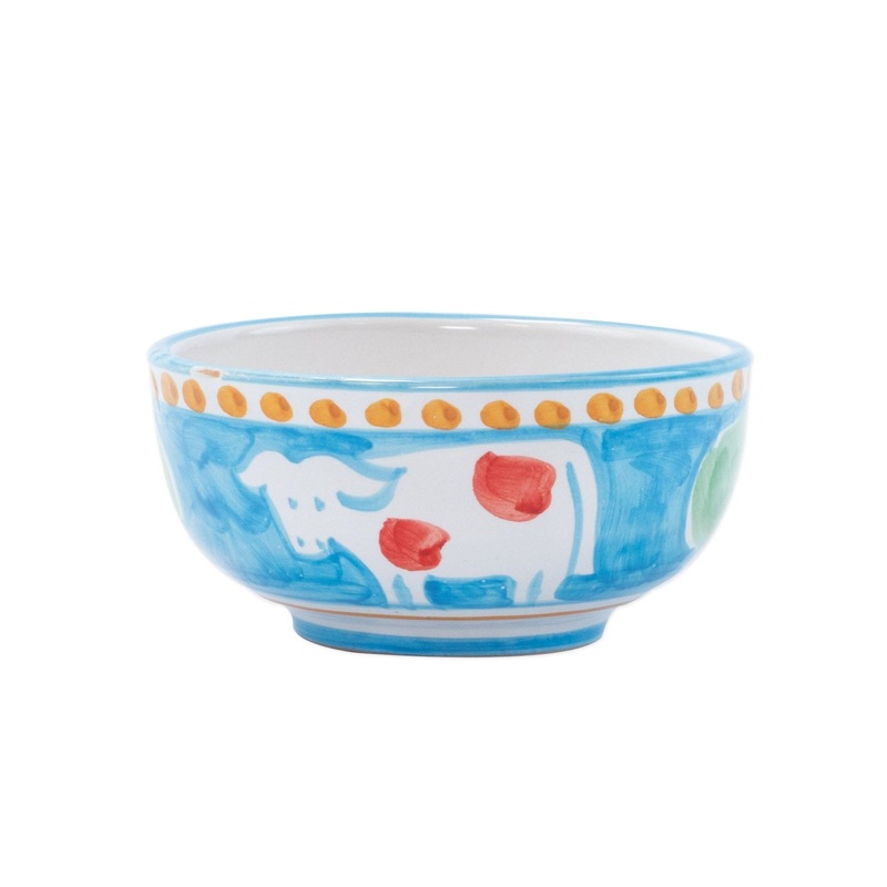 VIETRI: CAMPAGNA Mucca Cereal/Soup Bowl