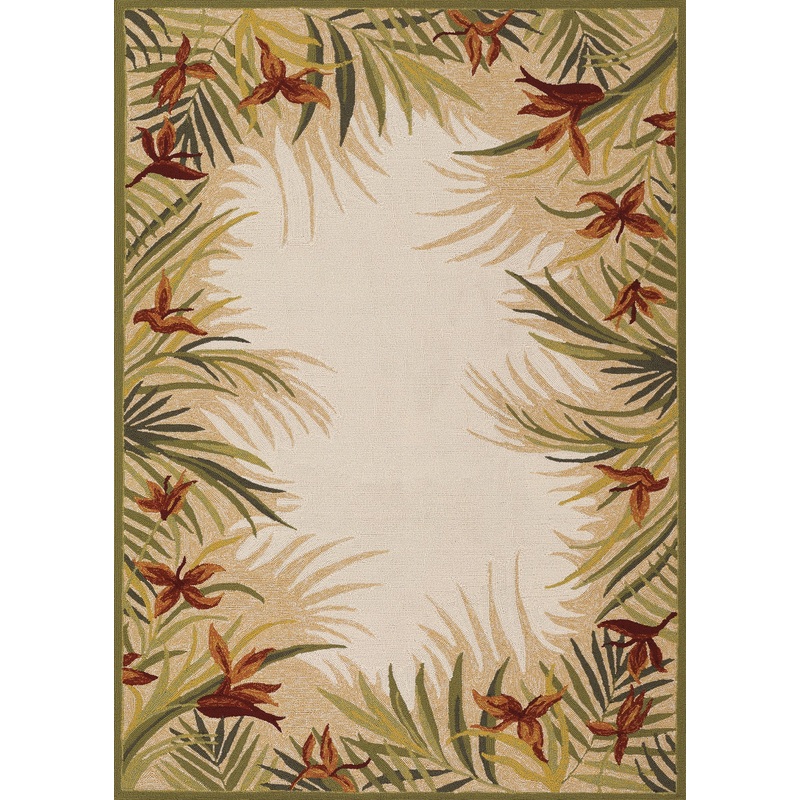 COVINGTON 2129 HAND-HOOKED Synthetic Blend Indoor/Outdoor  Area Rug By Couristan Rugs
