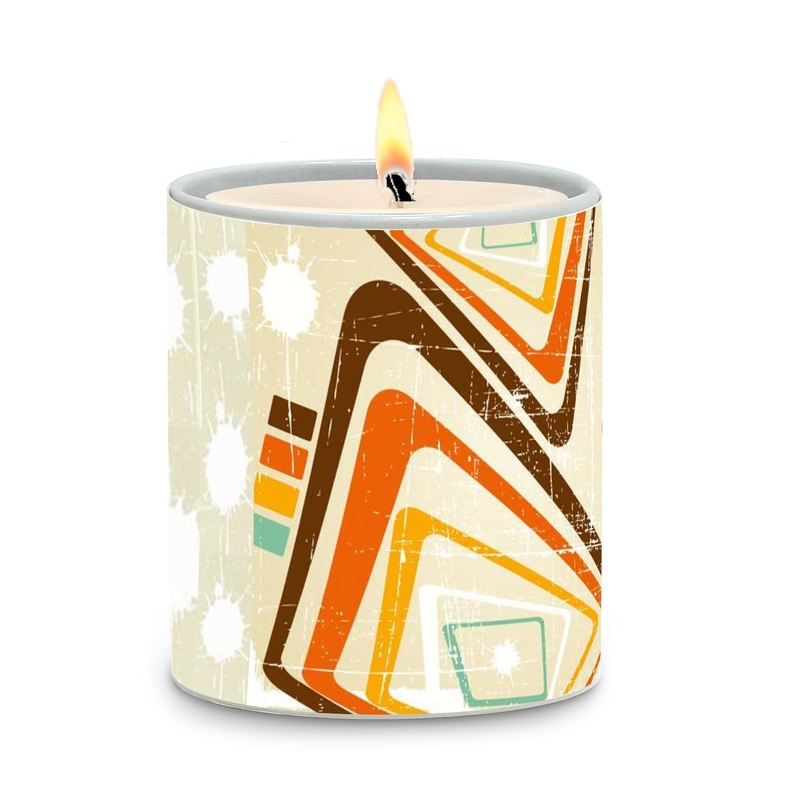 SUBLIMART: Moderno – Porcelain Soy Wax Candle (Design #MOD12)