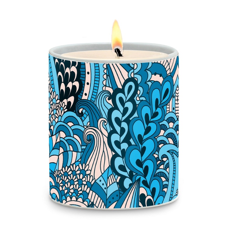 SUBLIMART: Pop – Porcelain Soy Wax Candle (Design #POP01)