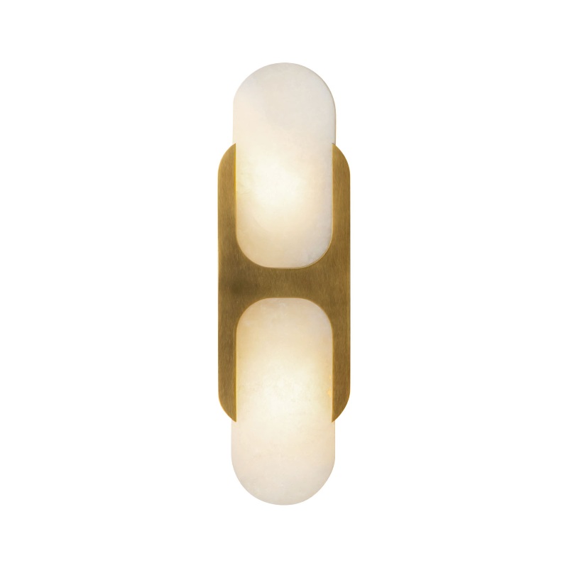 Alora WV357214 Odin 2-lt 14″ Tall Wall Sconce