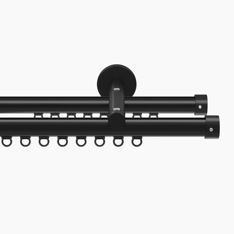 Gloria Double Traverse Curtain Rod