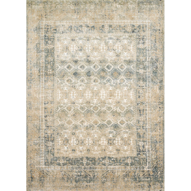 Magnolia Home by Joanna Gaines x Loloi James Rug | Sand / Ocean
