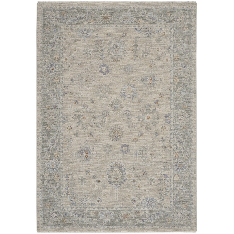 Nourison Infinite 3’11” x 5’11” Lt Grey Vintage Indoor Rug