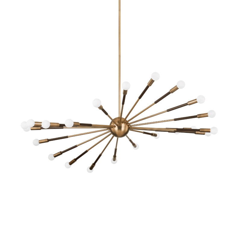 Troy F3051 Obie 22-lt 51″ Chandelier
