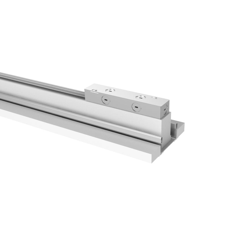 WAC S2CG308 Ventrix 8-ft Recessed Grid Channel with Feed End, 9/16 Lay-In