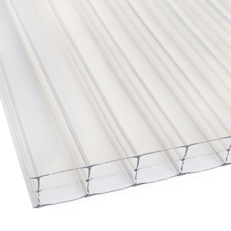 16mm Clear Triplewall Polycarbonate Panels